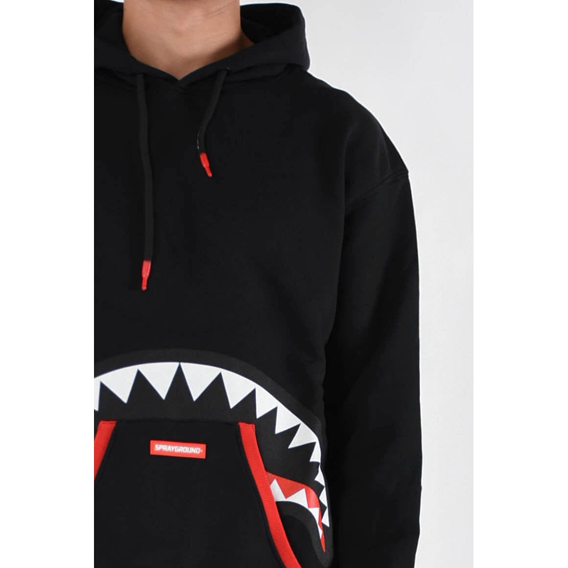 Sprayground Hidden Shark Hoodie Black Black