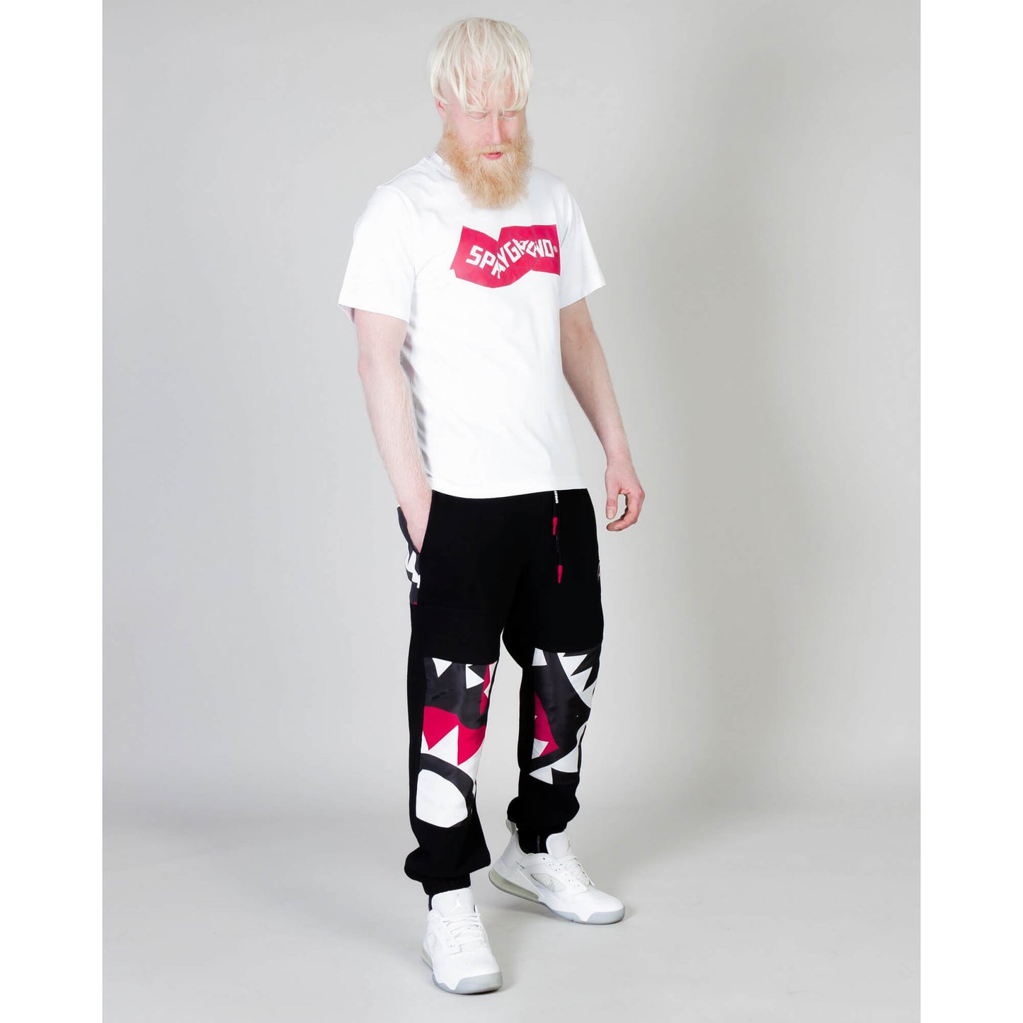 Sprayground Crumpled Sprayground T-Shirt White White