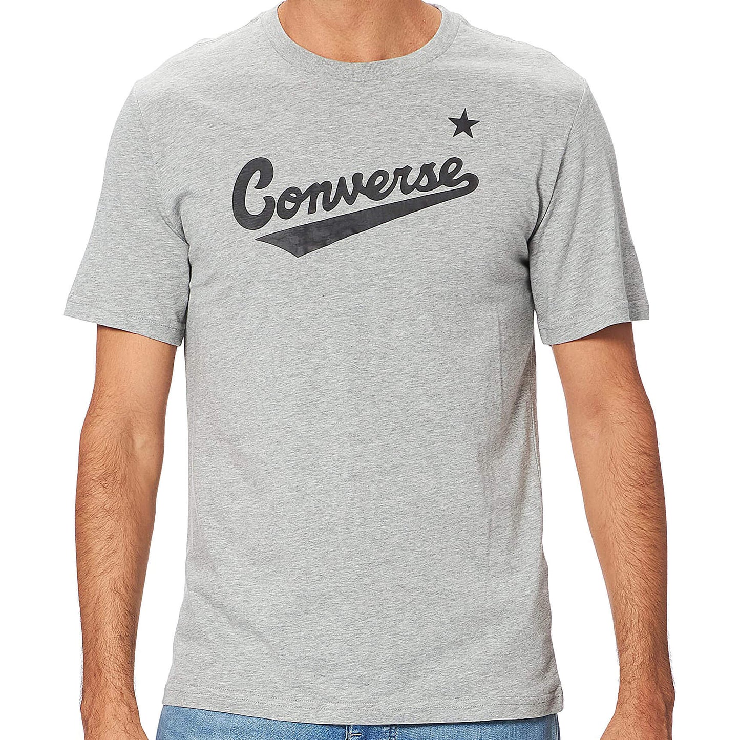 Converse Script Tee Grey