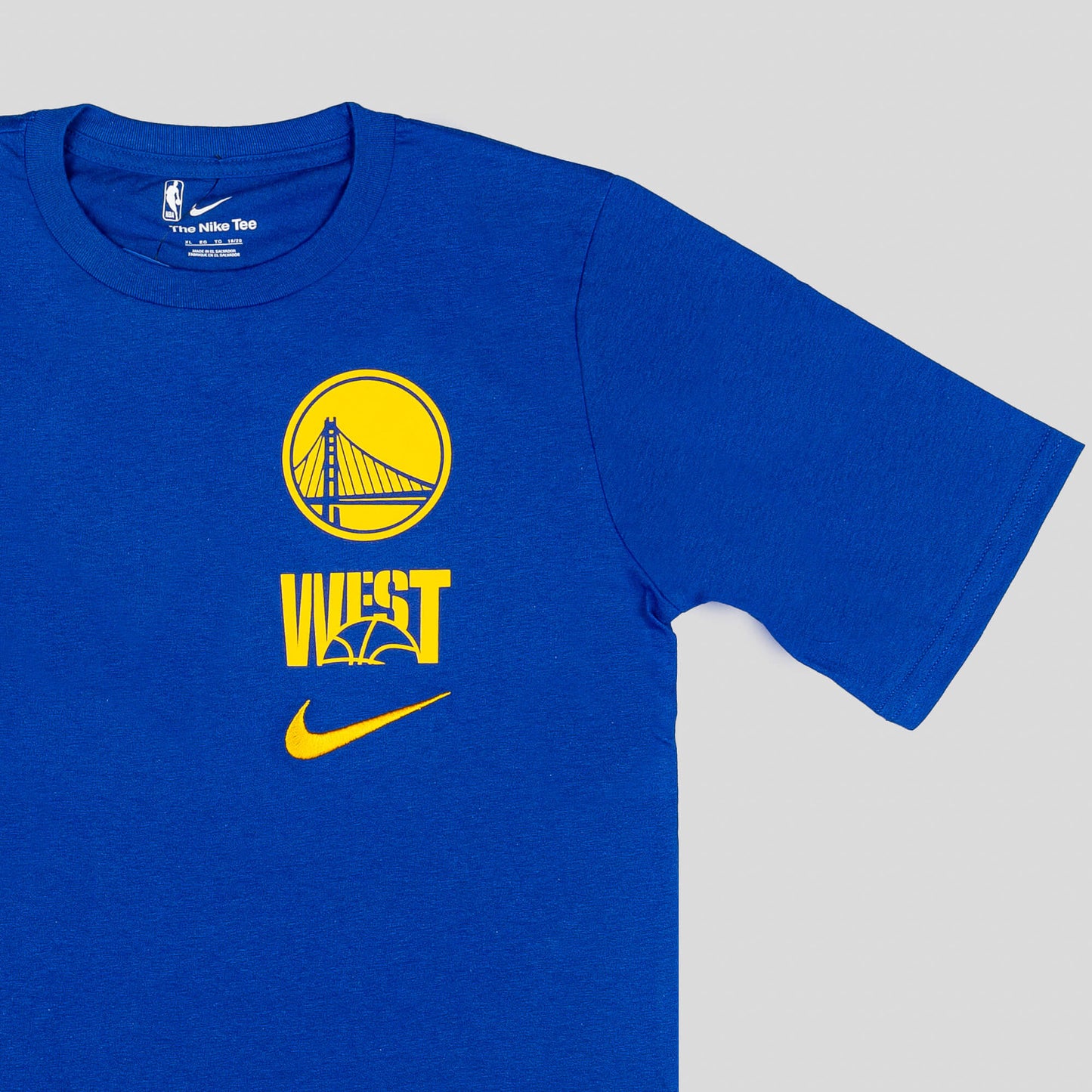 Nike Nk Essential Vs Block Tee Golden State Warriors Blue/Yellow