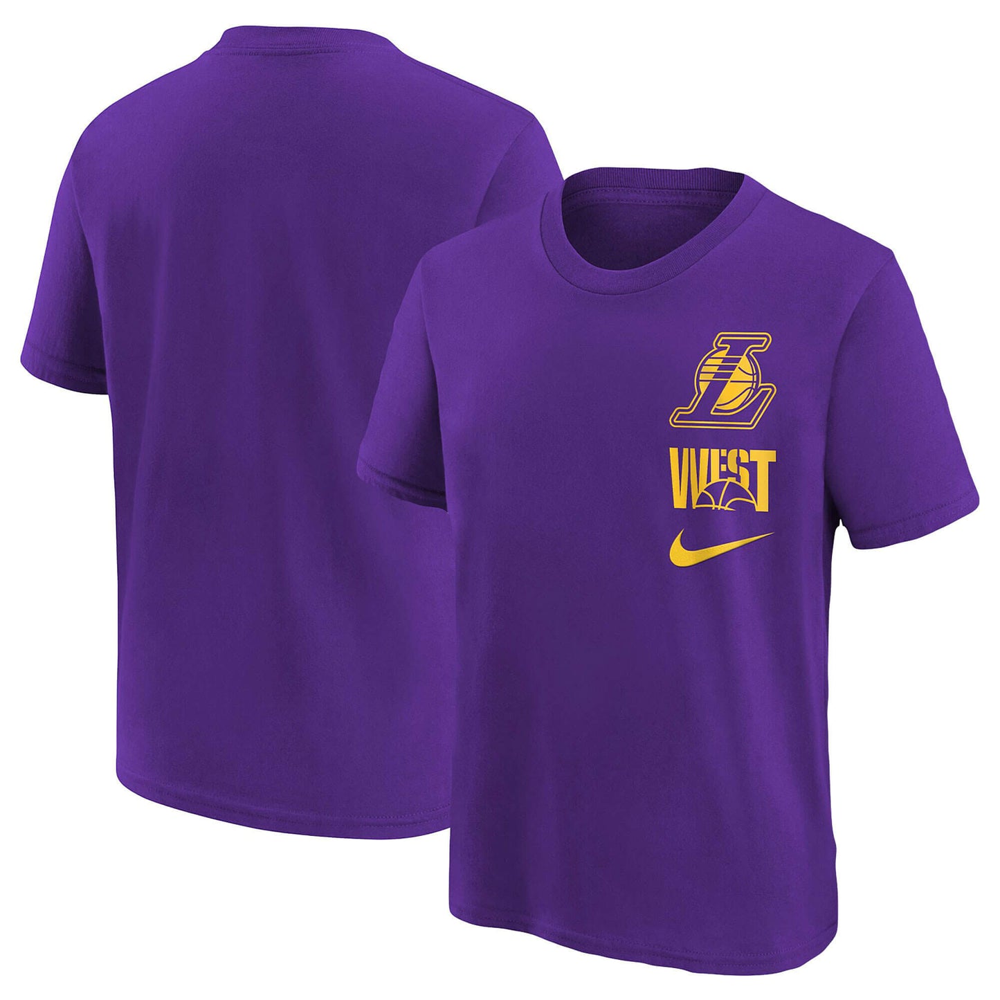 Nike Nk Essential Vs Block Tee Los Angeles Lakers Purple/Yellow