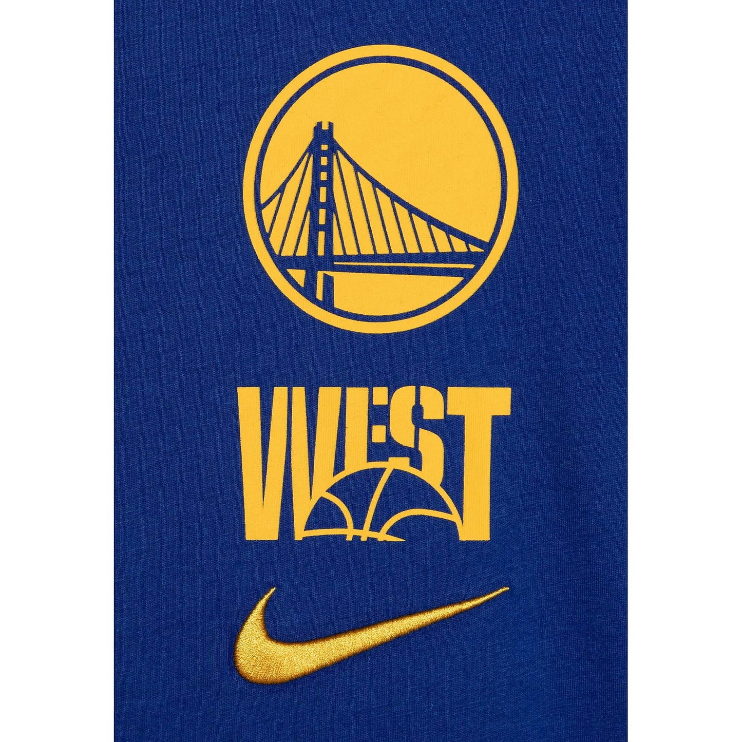 Nike Nk Essential Vs Block Tee Golden State Warriors Blue/Yellow