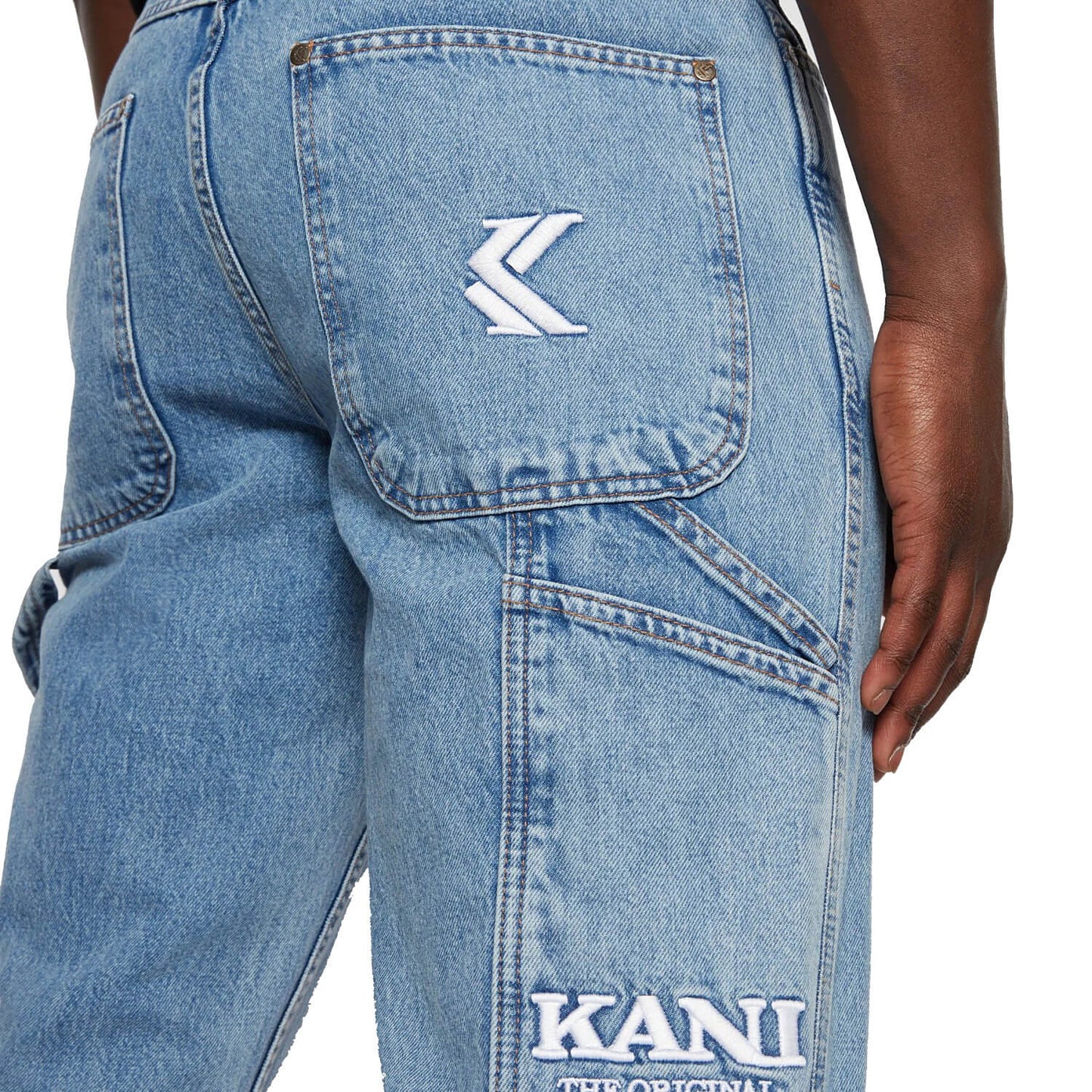 Karl Kani KK Retro Tapered Workwear Denim vintage mid blue