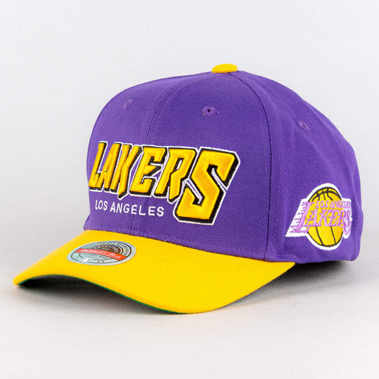 Mitchell & Ness Shredder Stretch Snapback Hwc Los Angeles Lakers Purple